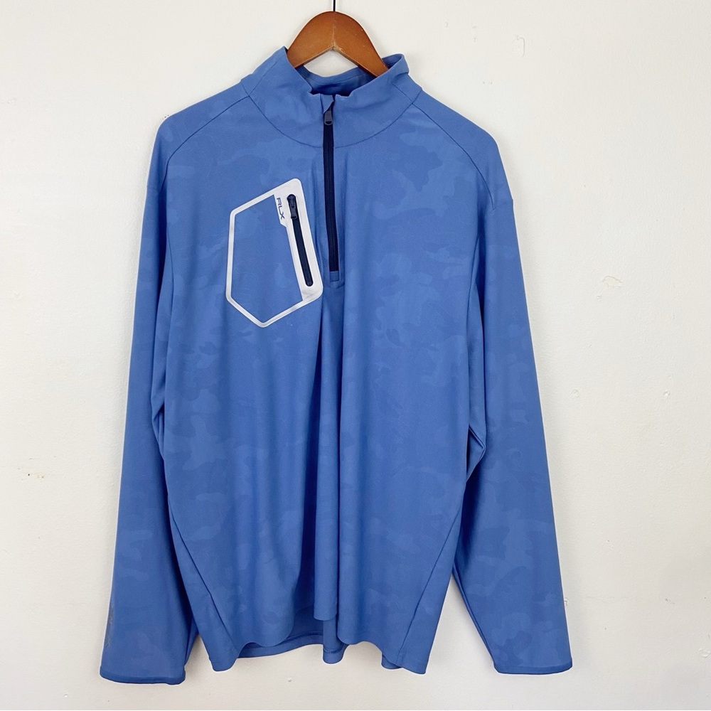 RLX Ralph Lauren Blue Long Sleeve Shirt